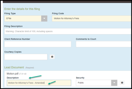 Name Filing